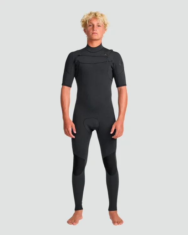 Everyday Sessions 2/2 mm Short Sleeve Chest Zip Springsuit