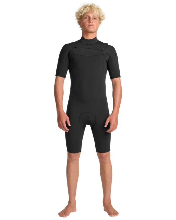 Everyday Sessions 2/2 mm Short Sleeve Chest Zip Springsuit