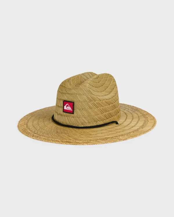 Pierside Straw Lifeguard Hat