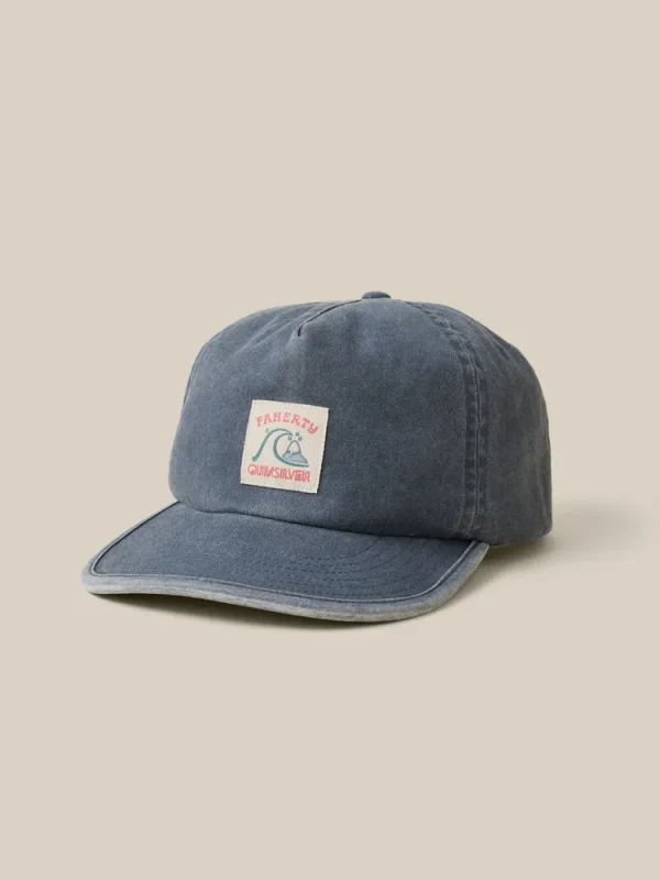 FAHERTY X QUIKSILVER MARBLE WASH HAT