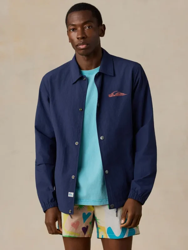 FAHERTY X QUIKSILVER COACHES JACKET