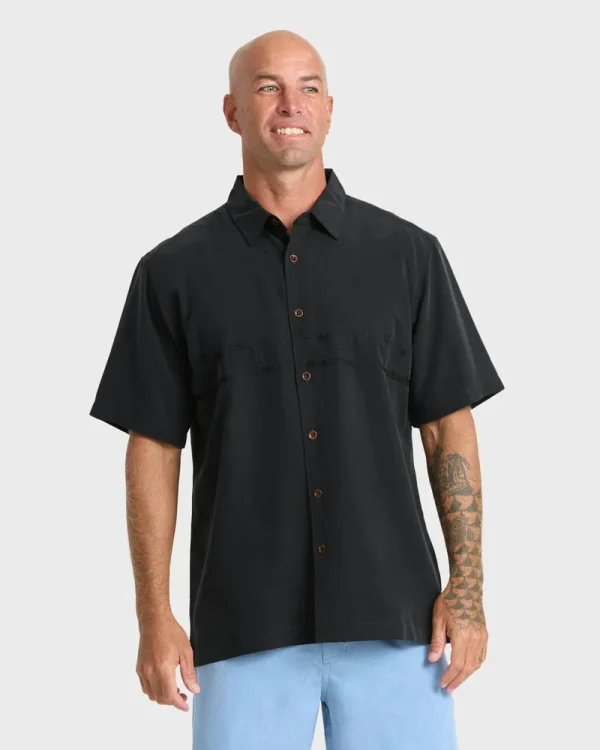 Waterman Tahiti Palms Short Sleeve Shirt