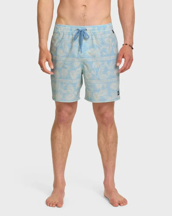 Waterman Fern Garden 17" Swim Trunks