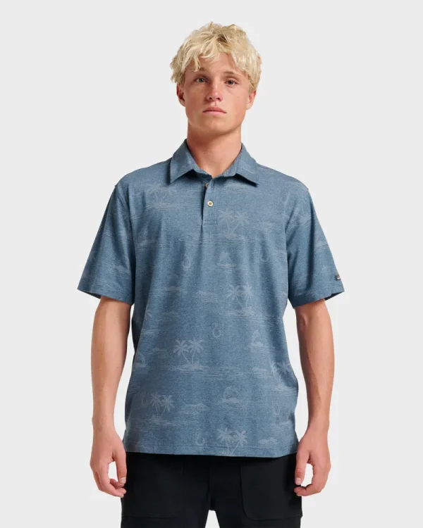 Waterman Island Daze Polo T-Shirt