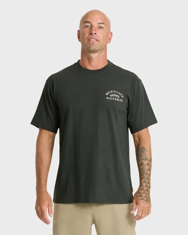 Waterman Speared Sueded Short Sleeve T-Shirt