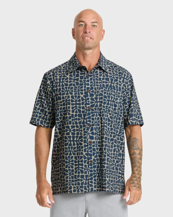 Waterman Coral Sea Performance Short Sleeve Shirt