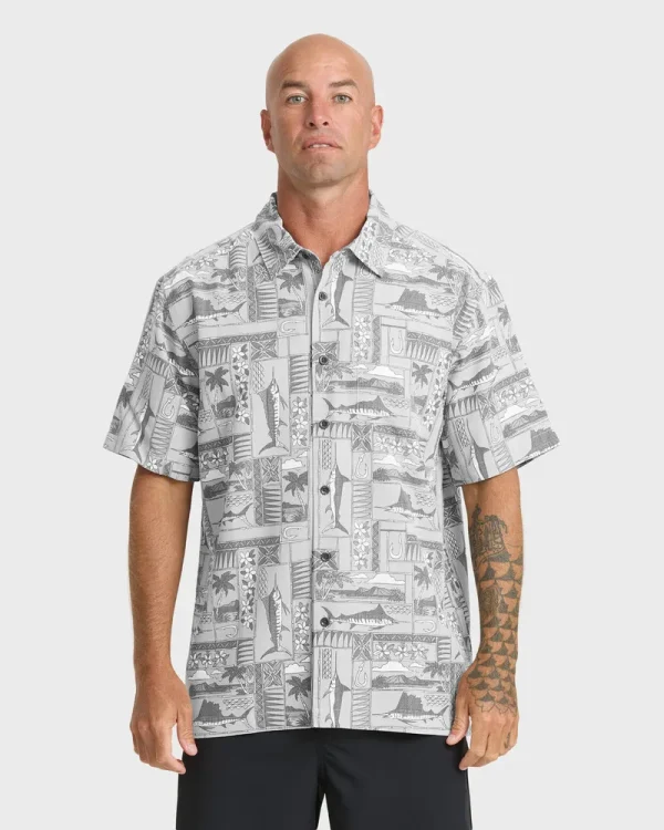 Waterman East Cape Short Sleeve Woven Shirt