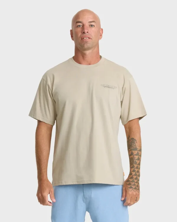 Waterman Anchors Down Classic Short Sleeve Cotton T-Shirt