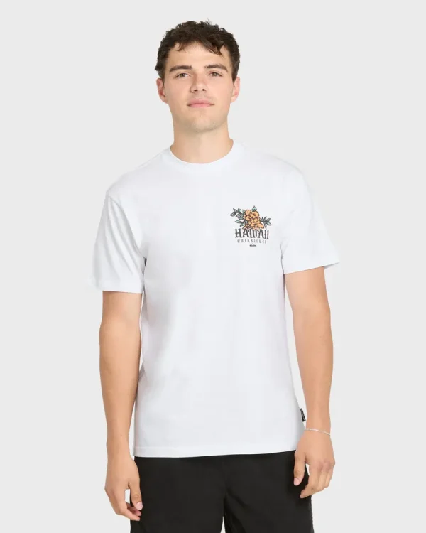 Hawaii Da Rooster Classic Short Sleeve Knit T-Shirt