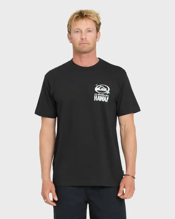 Hawaii Patch Classic Short Sleeve Knit T-Shirt