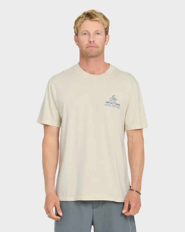 Unkles Ding Repair Pigment Dye Short Sleeve Knit T-Shirt