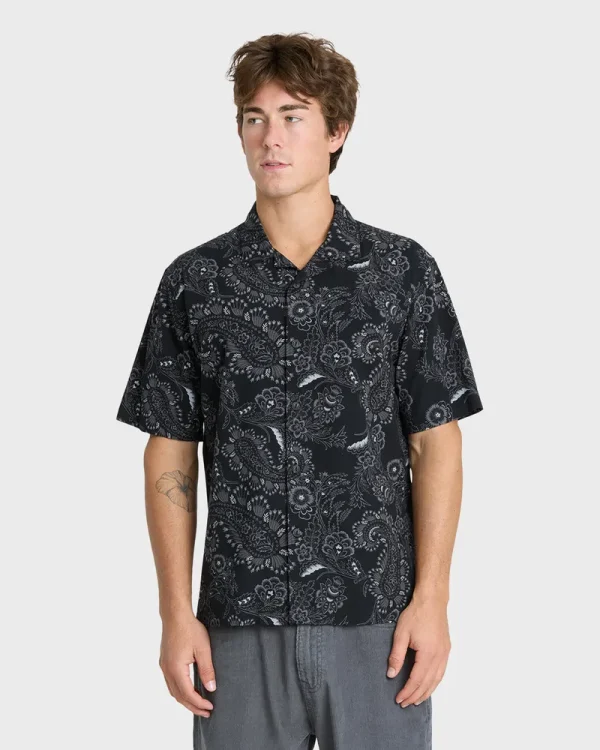 Crescent Camp Short Sleeve Woven Shirt