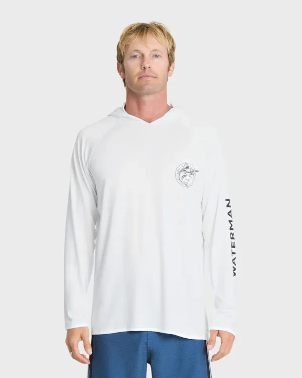 Waterman Catch Em All 50 UPF Long Sleeve Surf Tee