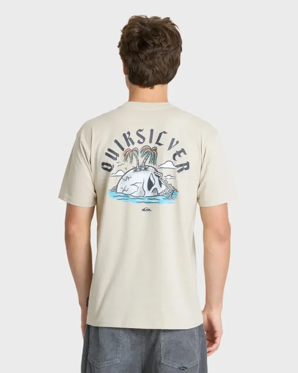 Skull Rock Classic Short Sleeve Knit T-Shirt