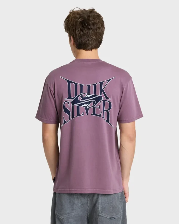 Dark Horse Pigment Dye Short Sleeve Cotton T-Shirt