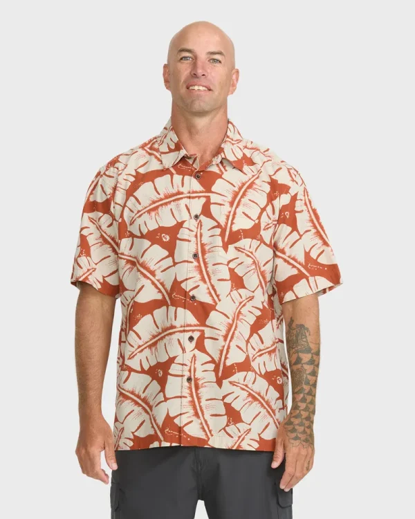 Waterman Fronds Short Sleeve Woven Shirt