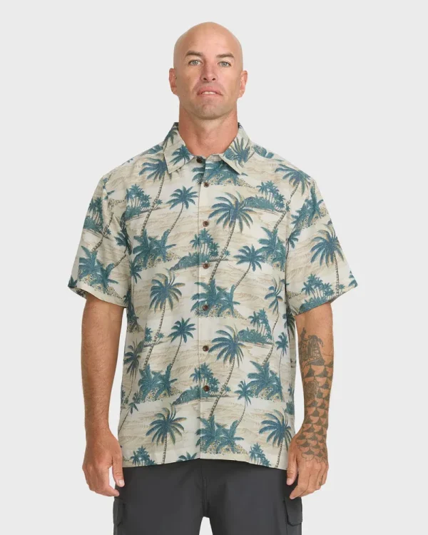 Waterman Island Vues Short Sleeve Woven Shirt