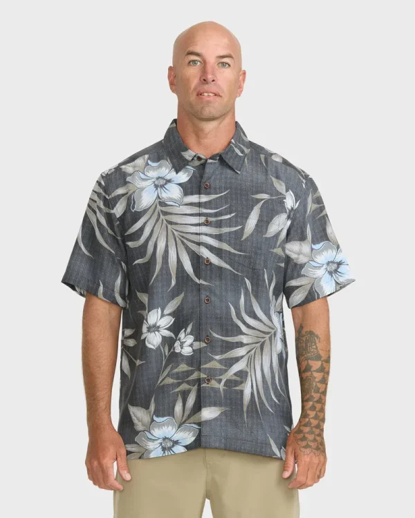 Waterman Palapa Floral Short Sleeve Woven Shirt