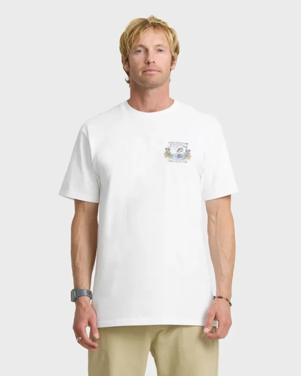 Grateful Cali Classic Short Sleeve Knit T-Shirt