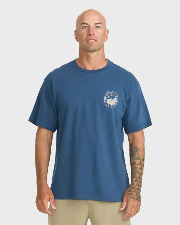 Waterman Worries Out Short Sleeve Cotton T-Shirt