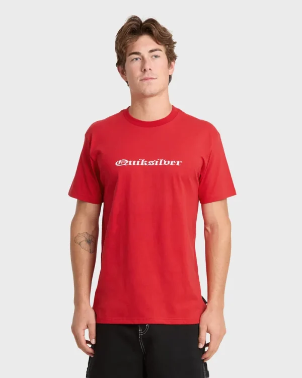 Chrome English Short Sleeve Knit T-Shirt