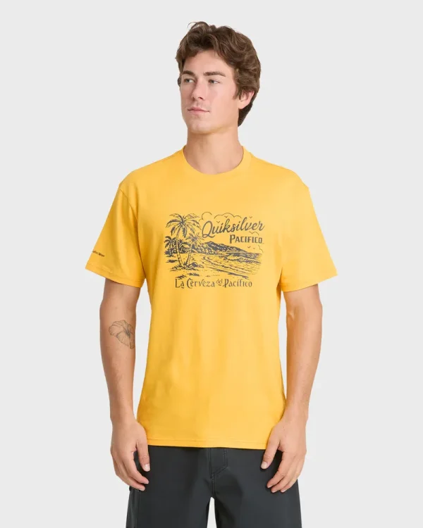 Pacifico Coastal Paradise Short Sleeve Knit T-Shirt