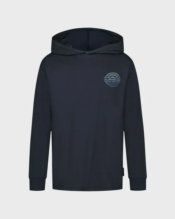 Boys Mirrored Hooded Long Sleeve T-Shirt