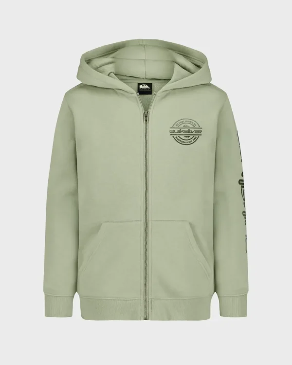 Boys Mirrored Full Zip Hoodie