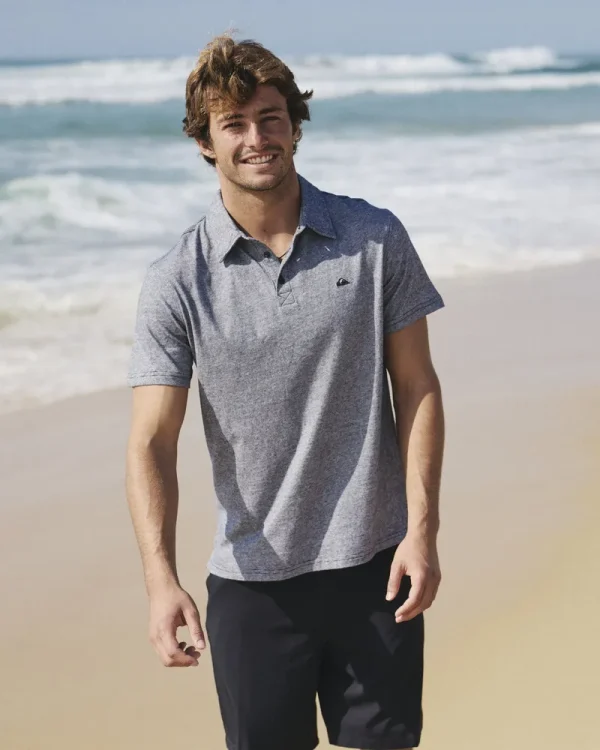 Sunset Cruise Short Sleeve Cotton Polo Shirt