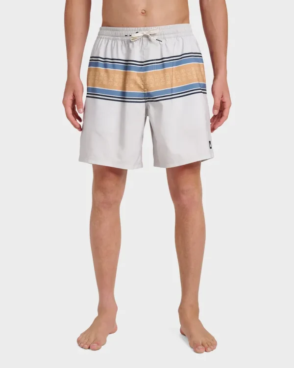 Everyday Super Stripe 17" Swim Trunks